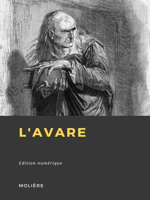 Cover image for L'Avare